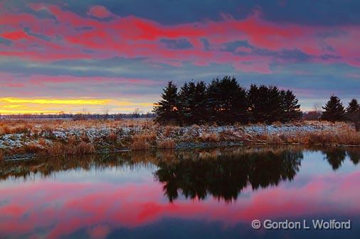 Red Sky Reflected_11197-9.jpg - Sunset photographed at Ottawa, Ontario - the capital of Canada.